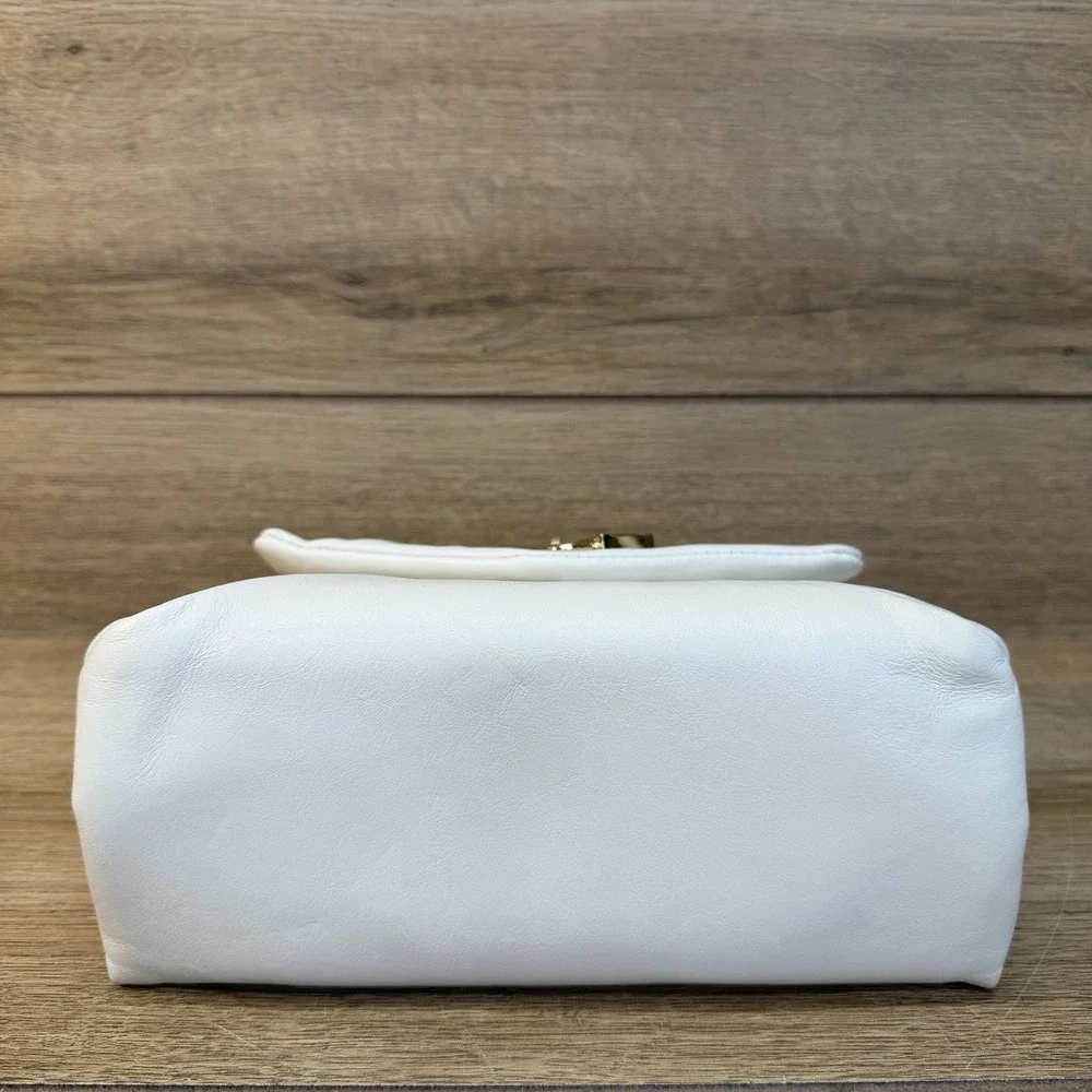 Ted Baker Poppy Small Satchel Crossbody - Cream with Gold Hardware NWT